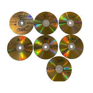 Maxell CD-R Music Lot Of 7 Burned Mix CDs Vintage Mystery Sailing Christmas